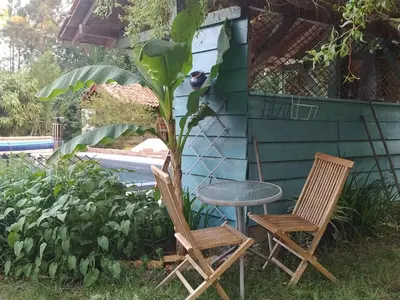 Jardin de l'établissement Chambre d hôte dans un magnifique chalet