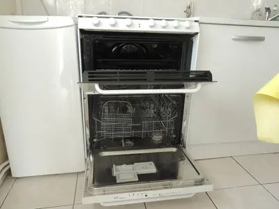 Cuisine ou kitchenette dans l'établissement La maison du Barbot Maison 6 couchages