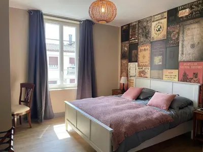 Un ou plusieurs lits dans un hébergement de l'établissement La Maison Florence