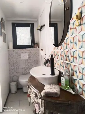 Salle de bains dans l'établissement Studio CAP à CAP