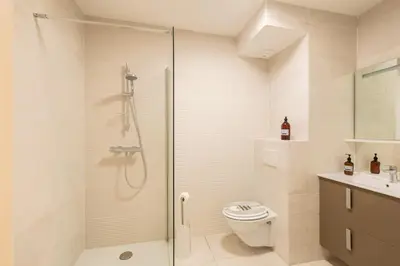 Salle de bains dans l'établissement Sable Etoilé - Maison cozy espace&confort à 1km du Golf d'Arcachon