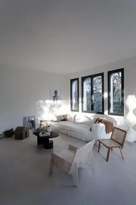 Coin salon dans l'établissement PYLA: Feel-good family home, 2 min walk from beach