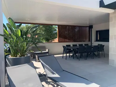 Balcon ou terrasse dans l'établissement Villa Aréna à Labenne-Océan