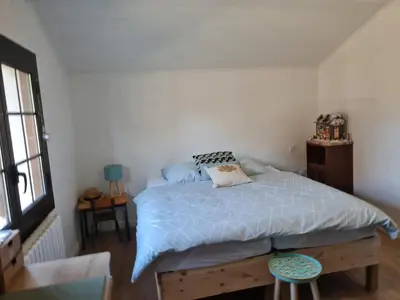 Un ou plusieurs lits dans un hébergement de l'établissement Villa Familiale