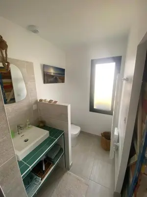 Salle de bains dans l'établissement La chambre de Séraphine