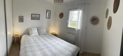 Un ou plusieurs lits dans un hébergement de l'établissement Maison neuve entre Bassin d'Arcachon et Landes