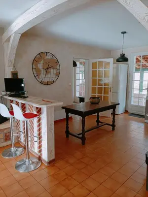 Plan de l'établissement villa 8 personnes ô Mes Anges
