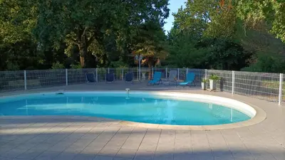Plan de l'établissement villa 8 personnes ô Mes Anges