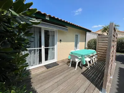 Balcon ou terrasse dans l'établissement Villa Moana Soustons plage / Vieux-Boucau