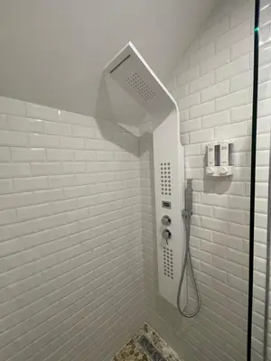 Salle de bains dans l'établissement Appartement hors du commun avec son jacuzzi