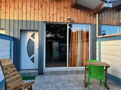 Terrasse ou espace extérieur de l'établissement La Plage