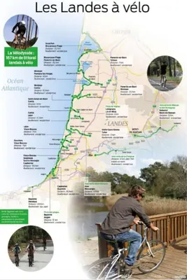 Vélo sur le terrain de l'établissement EntreLac&Océan1 - chambre d'hôtes chez l'habitant, Entrée et terrasse privée- cyclotouristes bienvenue ou dans les environs