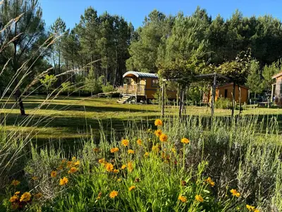 Jardin de l'établissement La Grange du Coulin