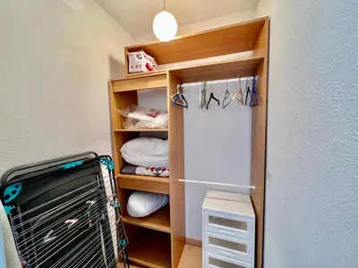Cuisine ou kitchenette dans l'établissement AU PETIT PÊCHEUR - Apt T2 bis avec vue courant