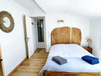 Un ou plusieurs lits dans un hébergement de l'établissement Appartement La Nord - Villas Lake and Sea