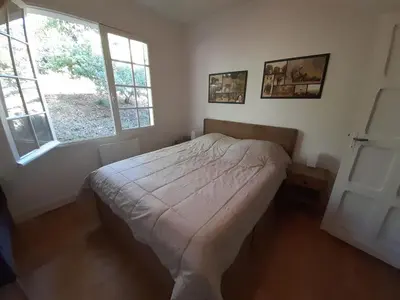 Un ou plusieurs lits dans un hébergement de l'établissement Pyla, secteur Haïtza, charmante maison 4 chambres et jardin privé