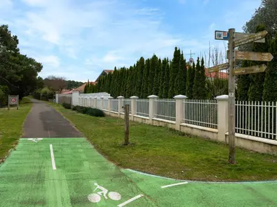 Plan de l'établissement Chalet cosy pour 4 pers à Mimizan, proche plages et pistes cyclables, classé 2 étoiles - FR-1-50-108