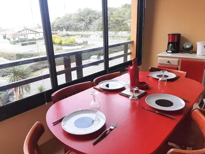 Plan de l'établissement Appartement 4 couchages à Capbreton avec piscine, tennis et plage à pied - FR-1-239-867