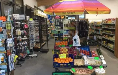 Supermarché ou boutique de le camping ou à proximité