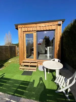 Jardin de l'établissement Gîte Lauraët