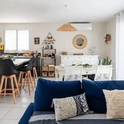 Agréable maison avec extérieur