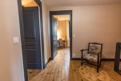 Coin salon dans l'établissement La maison d'à côté