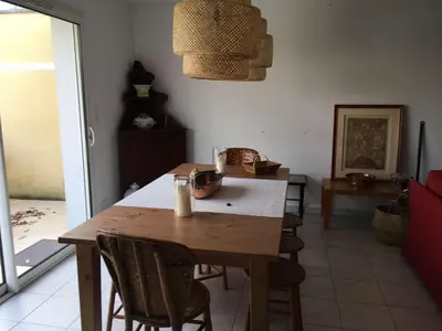 Plan de l'établissement Sanguinet Jolie maison mitoyenne pour 6 pers