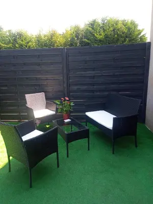 Jardin de l'établissement MON PETIT COIN DE PARADIS