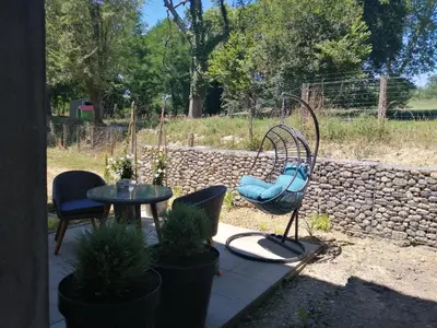 Jardin de l'établissement Bedat Coté jardin