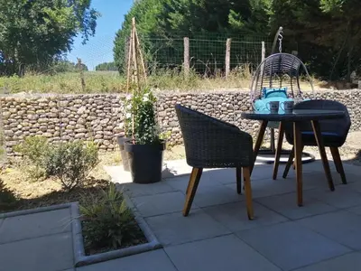 Jardin de l'établissement Bedat Coté jardin