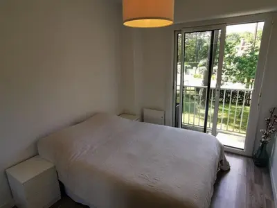 Un ou plusieurs lits dans un hébergement de l'établissement Résidence ORION- Appartement pour 2 à 3 personnes- Wifi gratuit