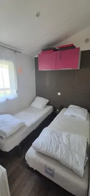 Un ou plusieurs lits dans un hébergement de l'établissement mobil-home 6 places