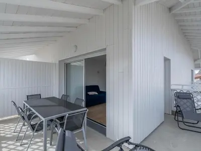 Plan de l'établissement Appartement Neuf 3* à 100m de l'Océan avec Piscine pour 8 Personnes - Ménage Inclus - FR-1-50-113