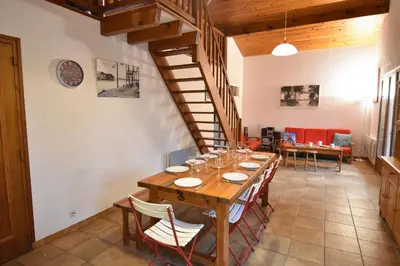 Coin salon dans l'établissement Pley - Seignosse agréable villa landaise dans secteur calme et résidentiel sur vaste jardin clos