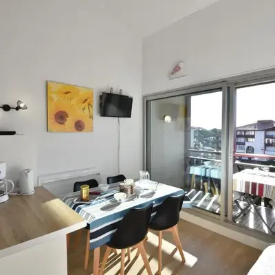 Point d'or B - Hossegor agréable studio en duplex situé dans une résidence avec piscine en bord de plage