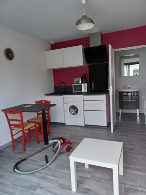 Cuisine ou kitchenette dans l'établissement Marrocqjp