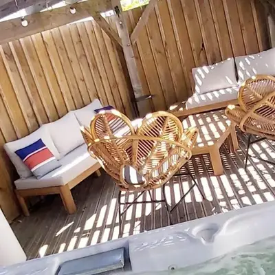 La Maison Tchanquée jusqu'à 12 personnes Jacuzzi privé