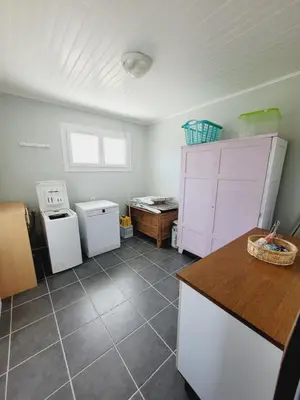 Cuisine ou kitchenette dans l'établissement L'Espérance