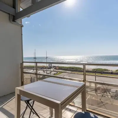 Mimizan Plage: Appartement 6 pers. avec balcon et parking - FR-1-50-114