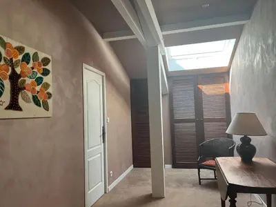Plan de l'établissement Maison de charme avec piscine
