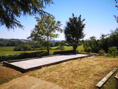 Paysage naturel près de la maison de vacances