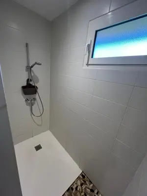 Salle de bains dans l'établissement Gîte Daletxea entre océan et montagne